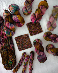 Main Character Energy - Ruby and Roses Yarn - Hand Dyed Yarn