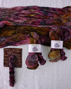 Main Character Energy - Sock Set - Ruby and Roses Yarn - Hand Dyed Yarn