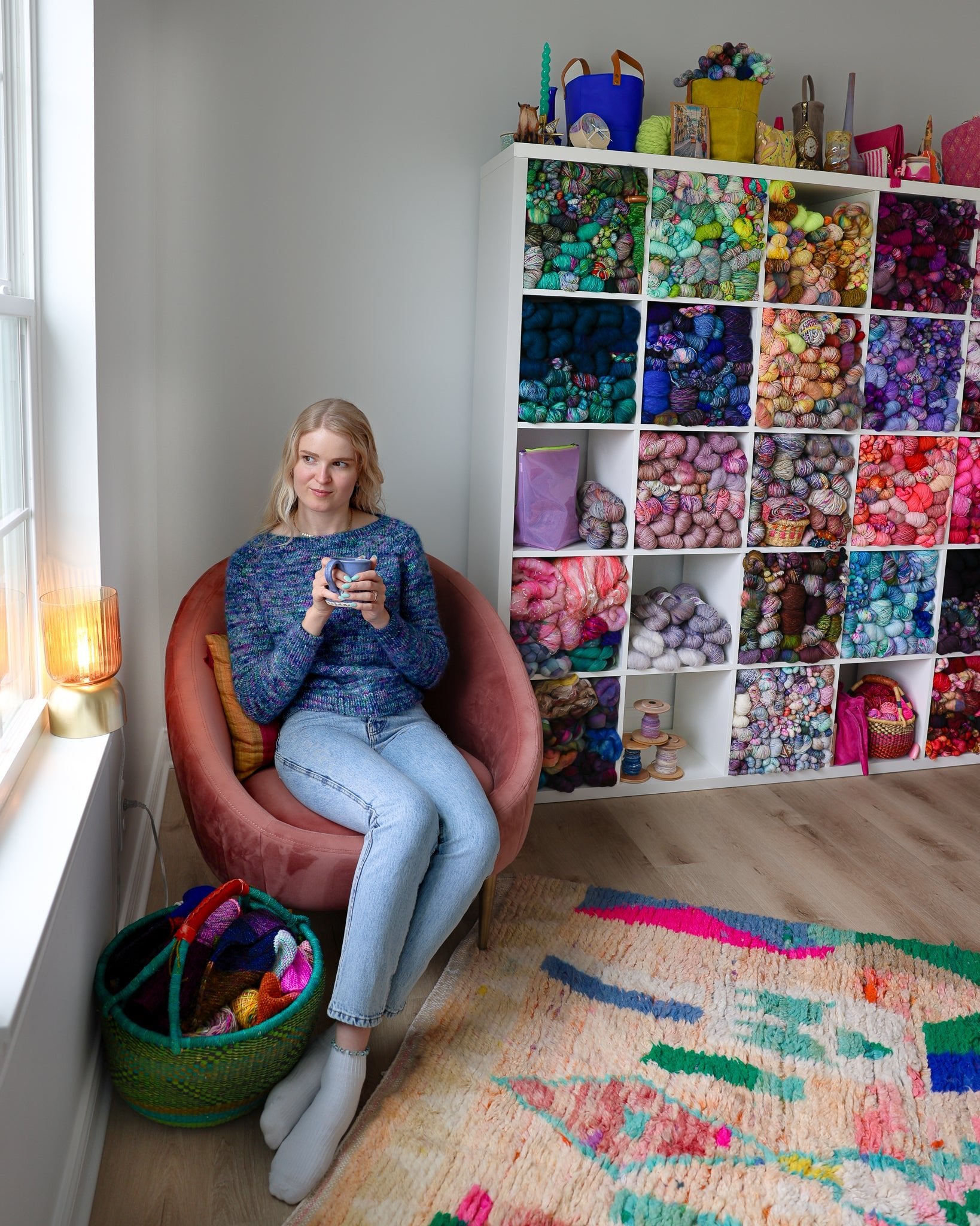 Maximalist - Ruby and Roses Yarn - Hand Dyed Yarn