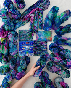 Maximalist - Ruby and Roses Yarn - Hand Dyed Yarn