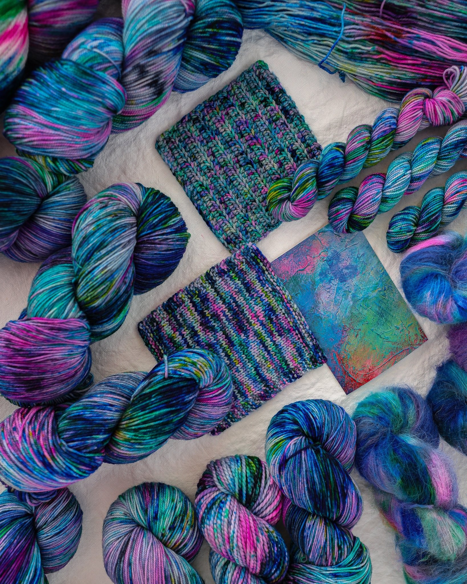 Maximalist - Ruby and Roses Yarn - Hand Dyed Yarn