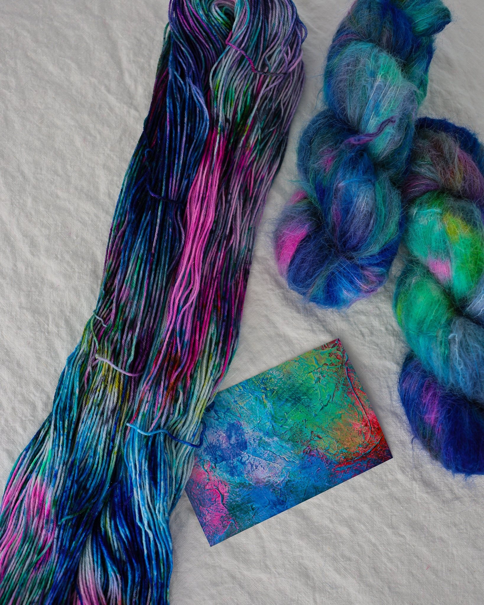 Maximalist - Ruby and Roses Yarn - Hand Dyed Yarn