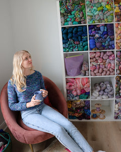Maximalist - Ruby and Roses Yarn - Hand Dyed Yarn