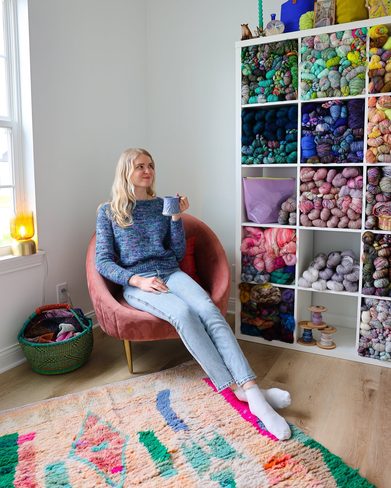 Maximalist - Ruby and Roses Yarn - Hand Dyed Yarn