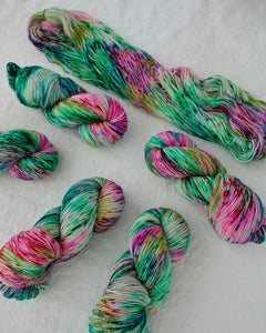 Meadow - OOAK - Ruby and Roses Yarn - Hand Dyed Yarn