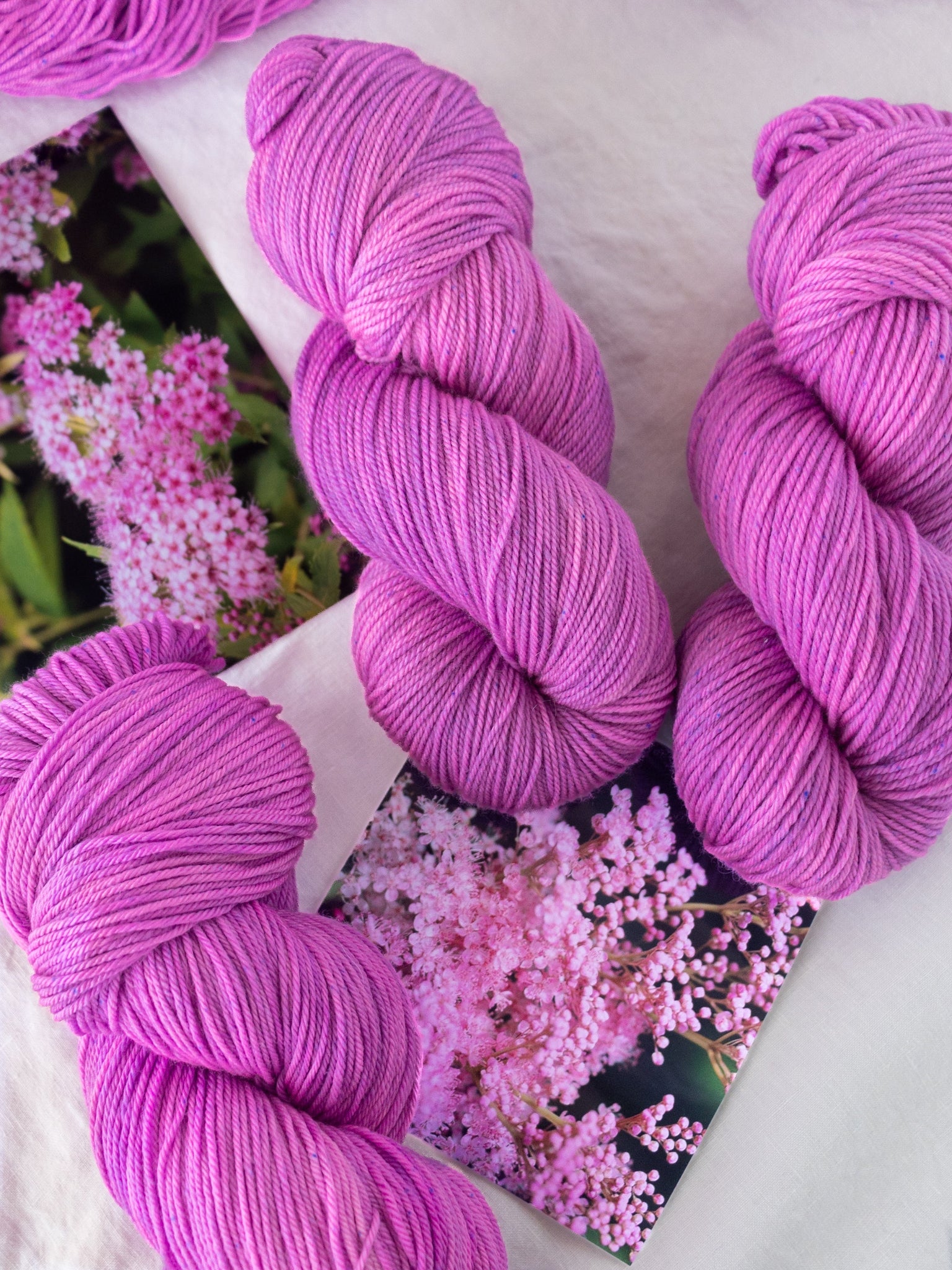 Meadowsweet /// Pre - Order - Ruby and Roses Yarn - Hand Dyed Yarn