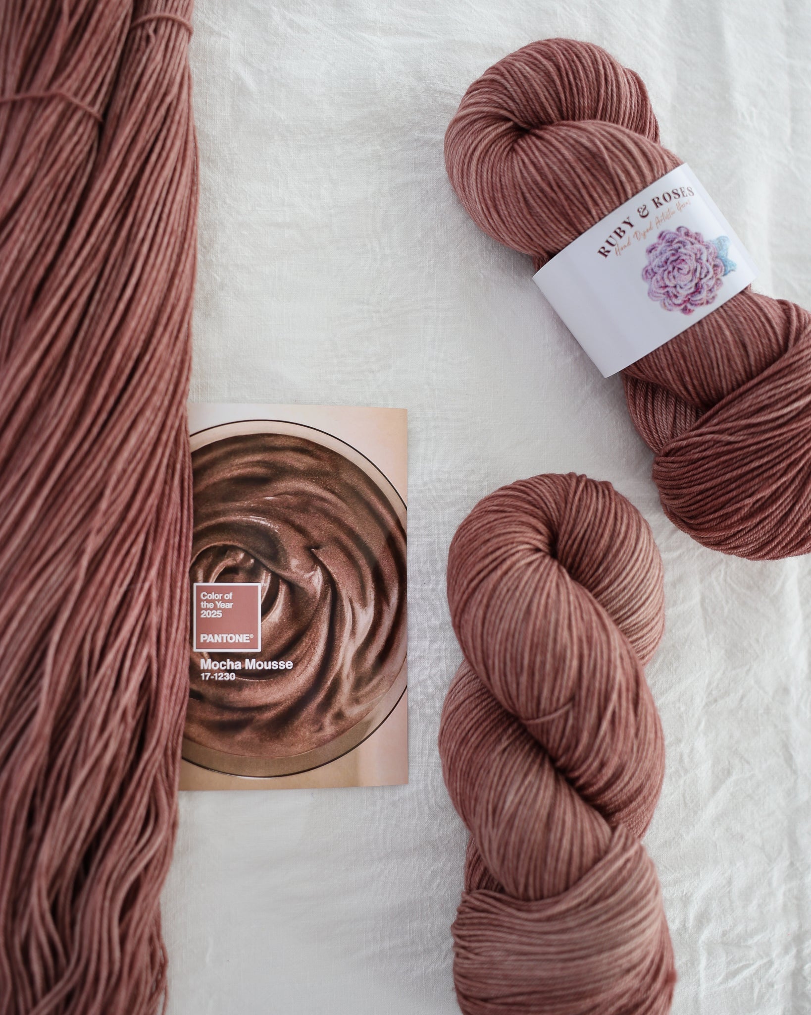 Ruby And Roses Hand Dyed Artistic Yarns - Ruby and Roses Yarn