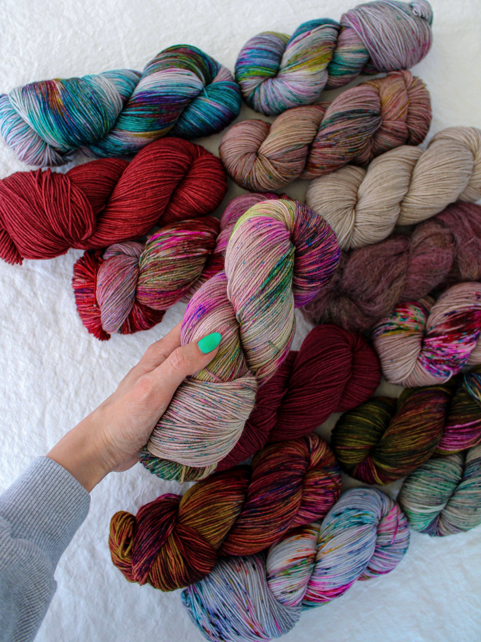 Ruby And Roses Hand Dyed Artistic Yarns - Ruby and Roses Yarn