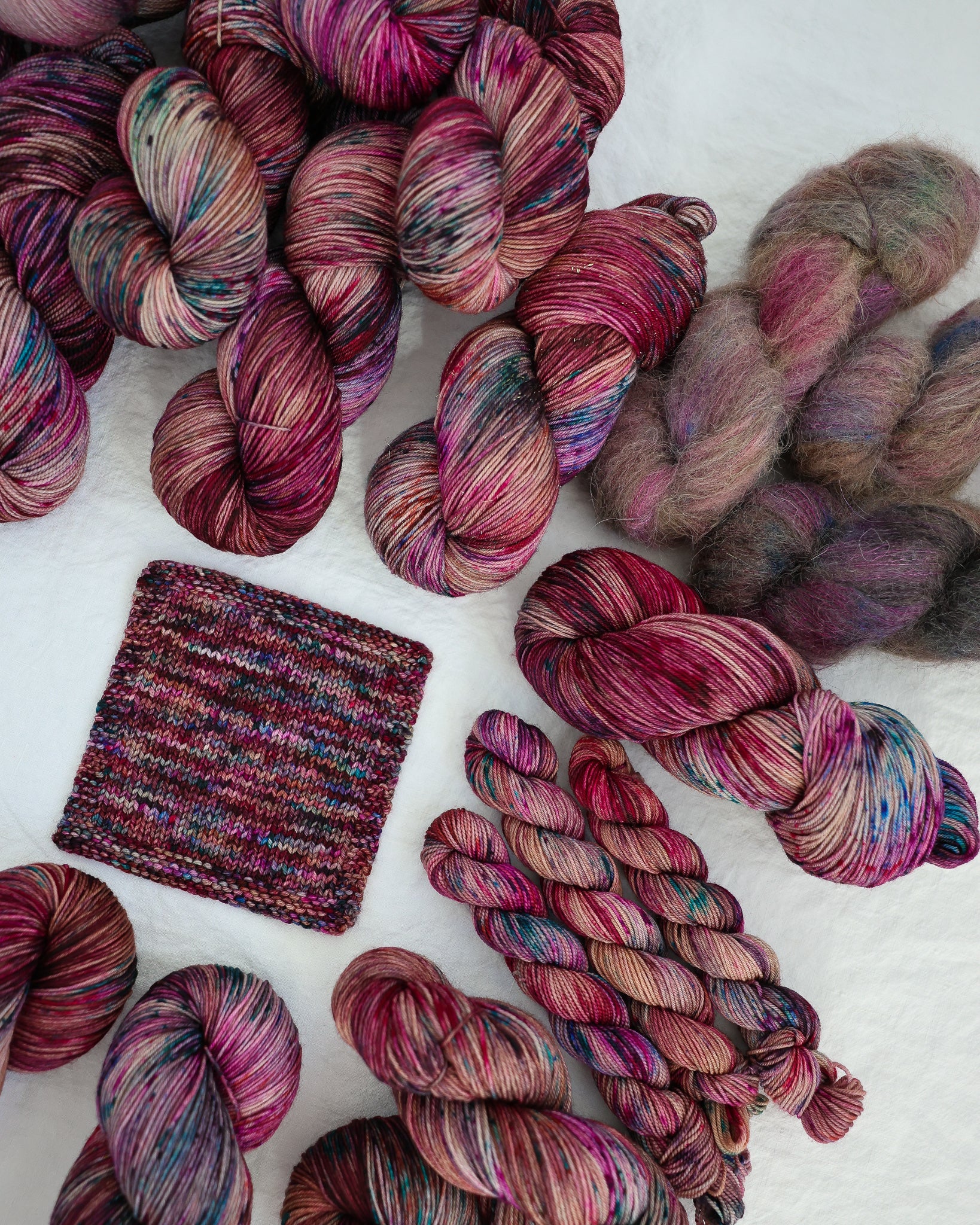 New Perspective - Ruby and Roses Yarn - Hand Dyed Yarn