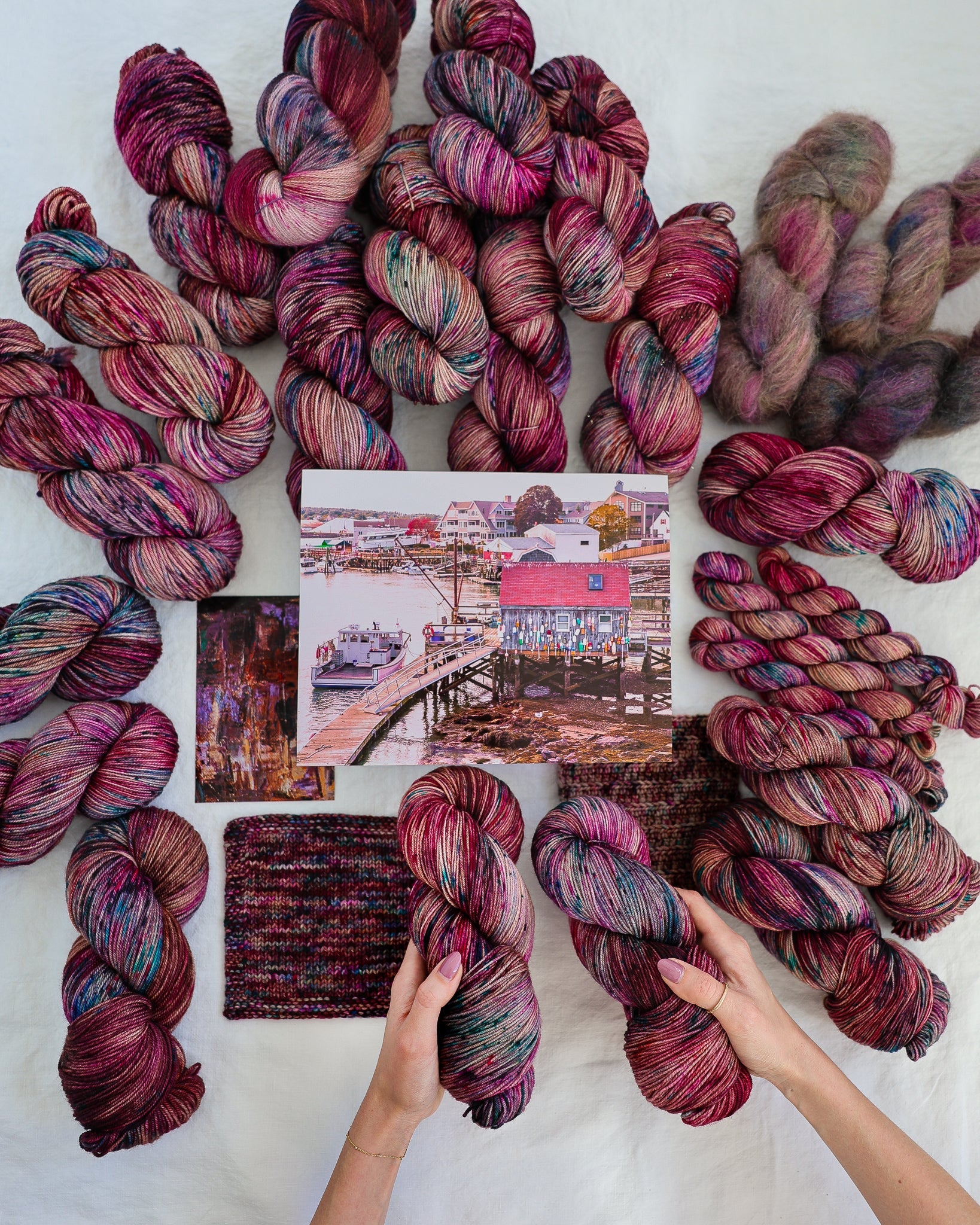 New Perspective - Ruby and Roses Yarn - Hand Dyed Yarn