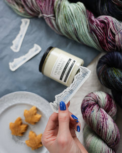 Northern Attitude Box - Ruby and Roses Yarn - Hand Dyed Yarn