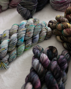 Northern Attitude Box - Ruby and Roses Yarn - Hand Dyed Yarn