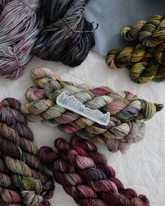 Northern Attitude Box - Ruby and Roses Yarn - Hand Dyed Yarn