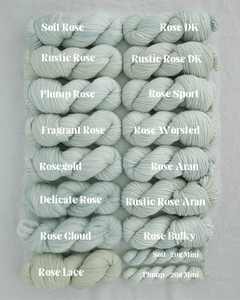 Nostalgic - Ruby and Roses Yarn - Hand Dyed Yarn