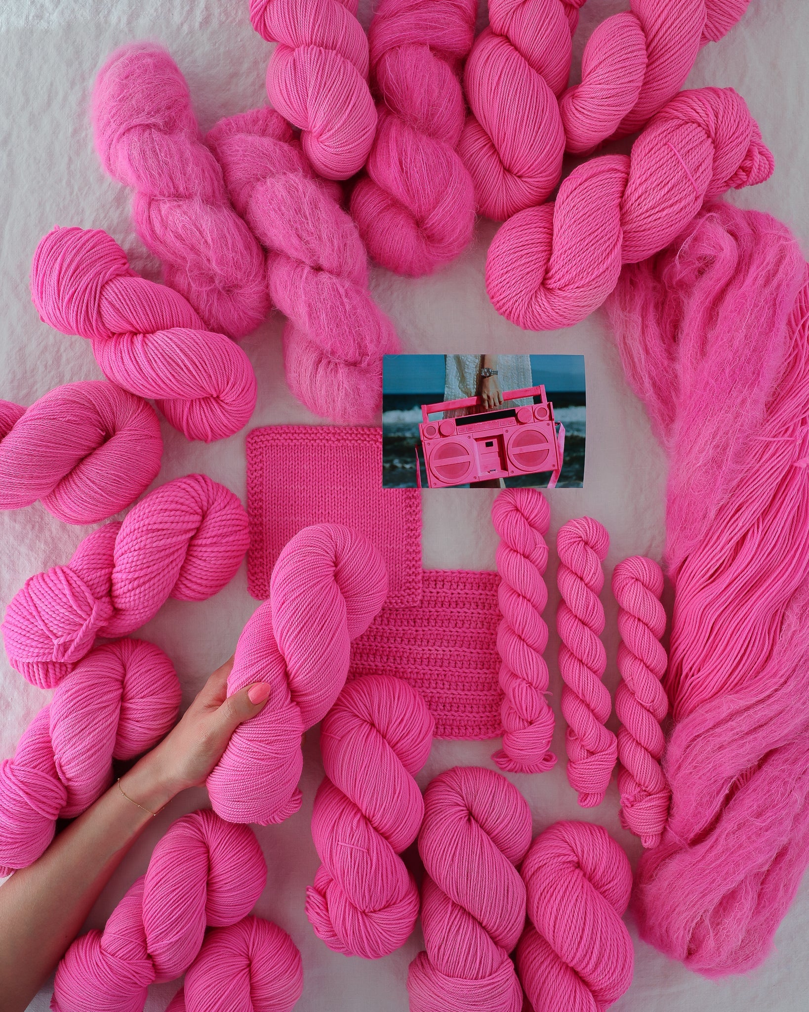 On Repeat - Ruby and Roses Yarn - Hand Dyed Yarn