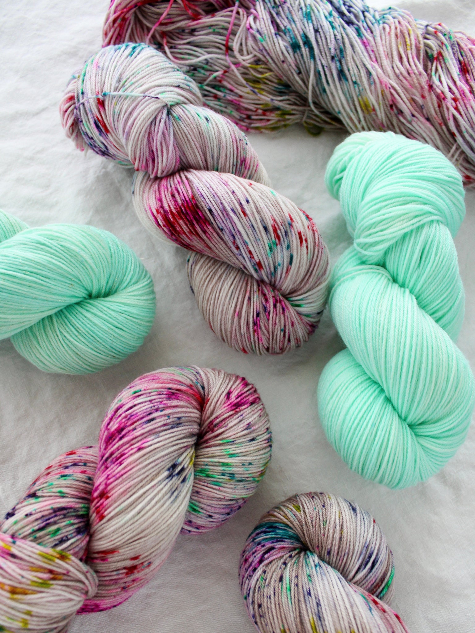 Optimist /// Pre - Order - Ruby and Roses Yarn - Hand Dyed Yarn