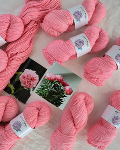 Peony - Ruby and Roses Yarn - Hand Dyed Yarn