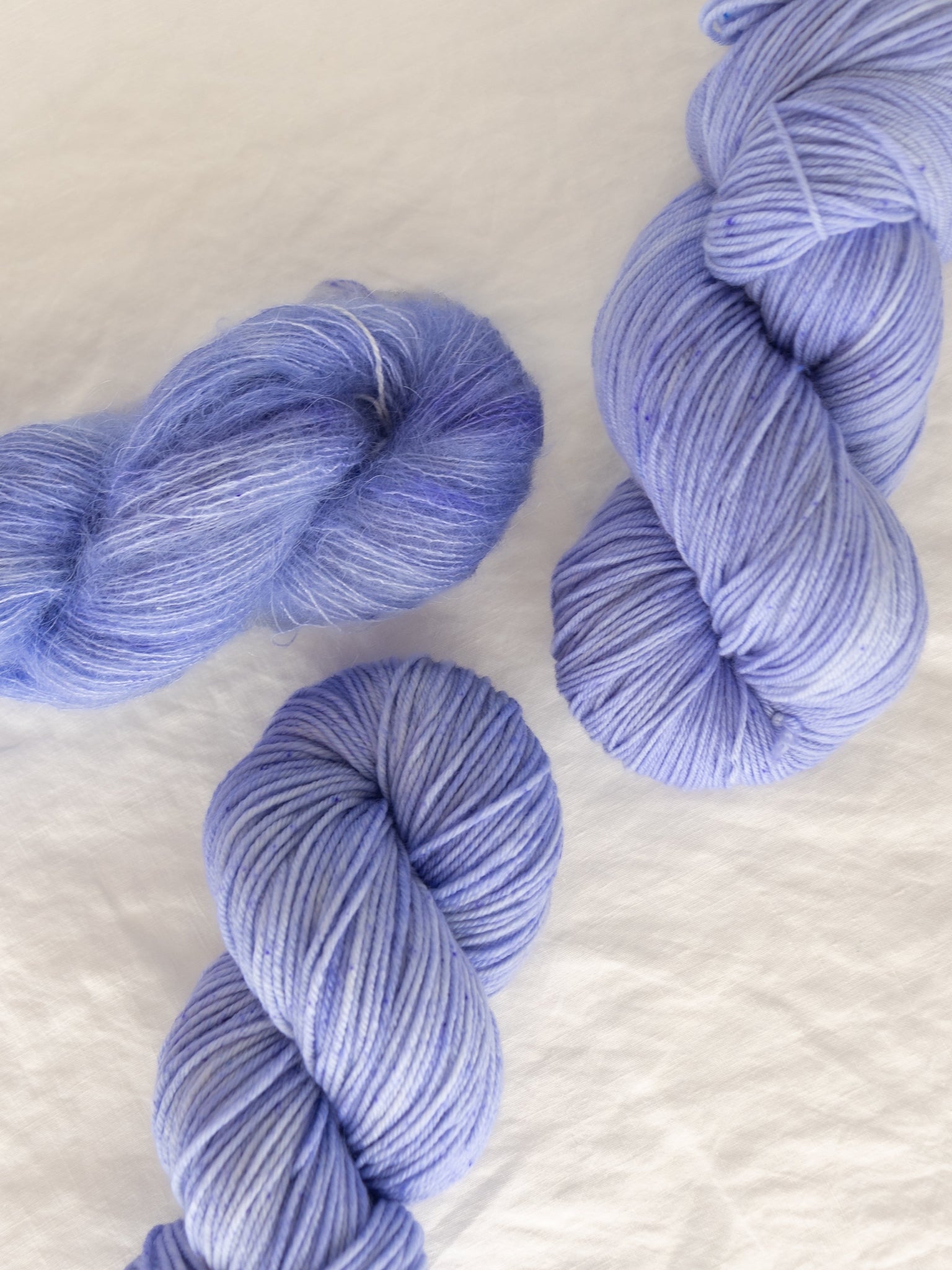 Periwinkle Lace /// Pre - Order - Ruby and Roses Yarn - Hand Dyed Yarn