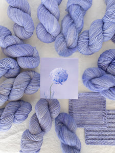 Periwinkle Lace /// Pre - Order - Ruby and Roses Yarn - Hand Dyed Yarn