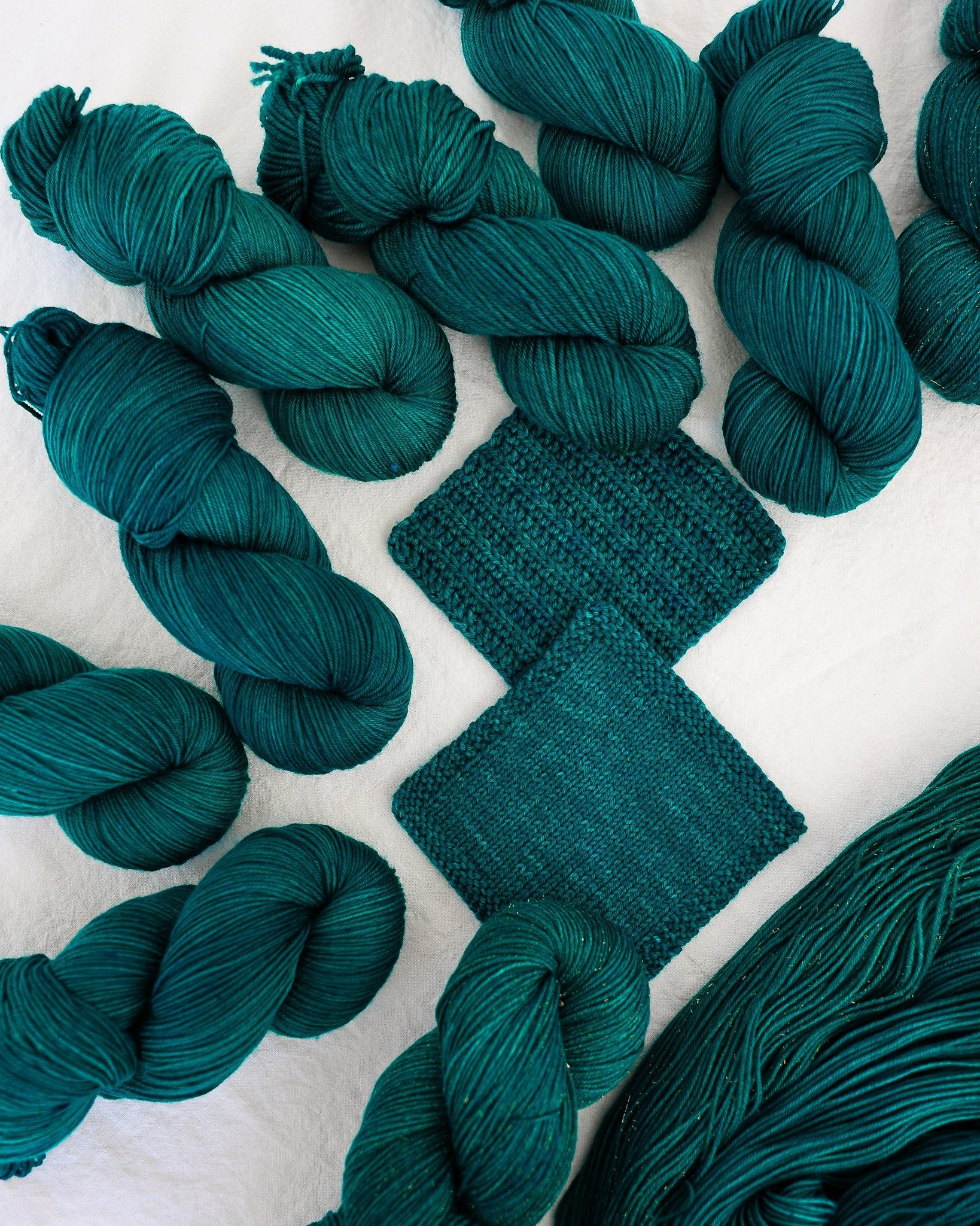 Persian - Ruby and Roses Yarn - Hand Dyed Yarn