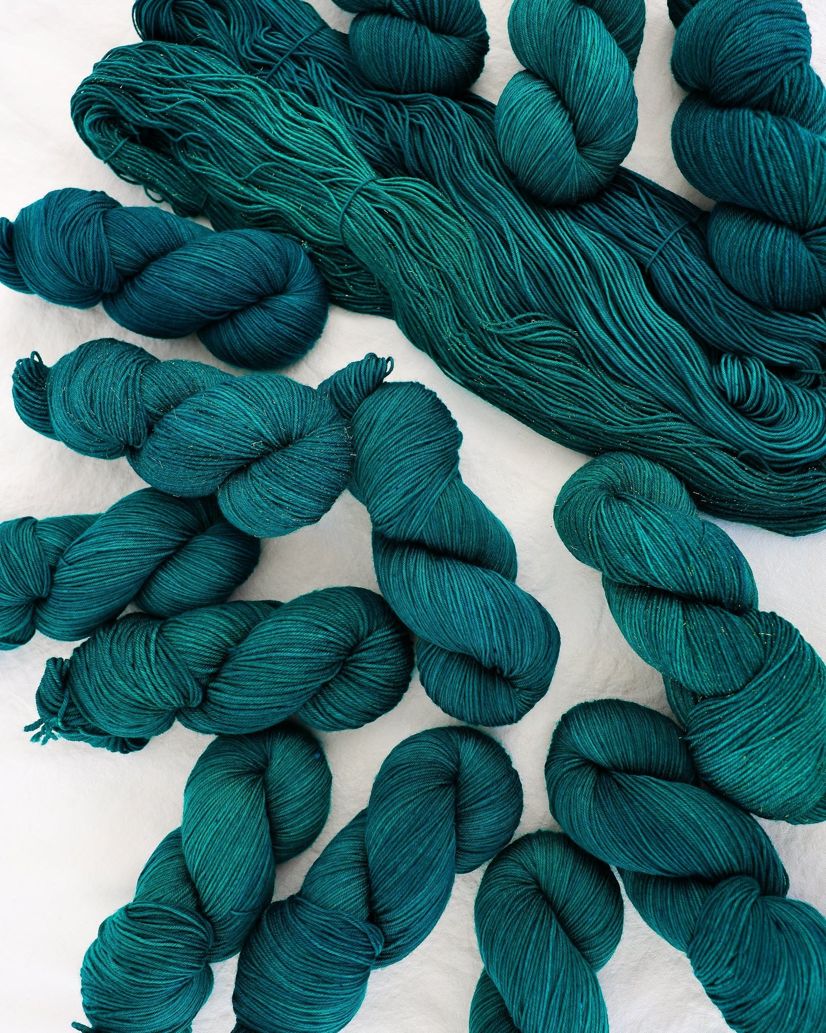 Persian - Ruby and Roses Yarn - Hand Dyed Yarn