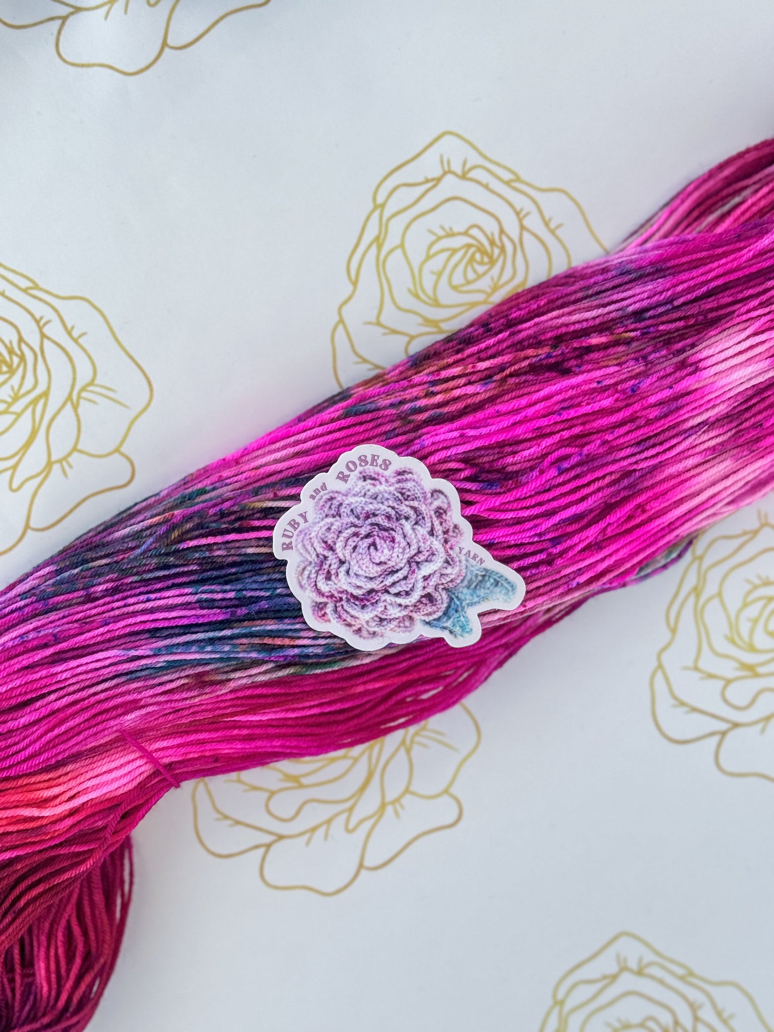 Ruby And Roses Hand Dyed Artistic Yarns - Ruby and Roses Yarn