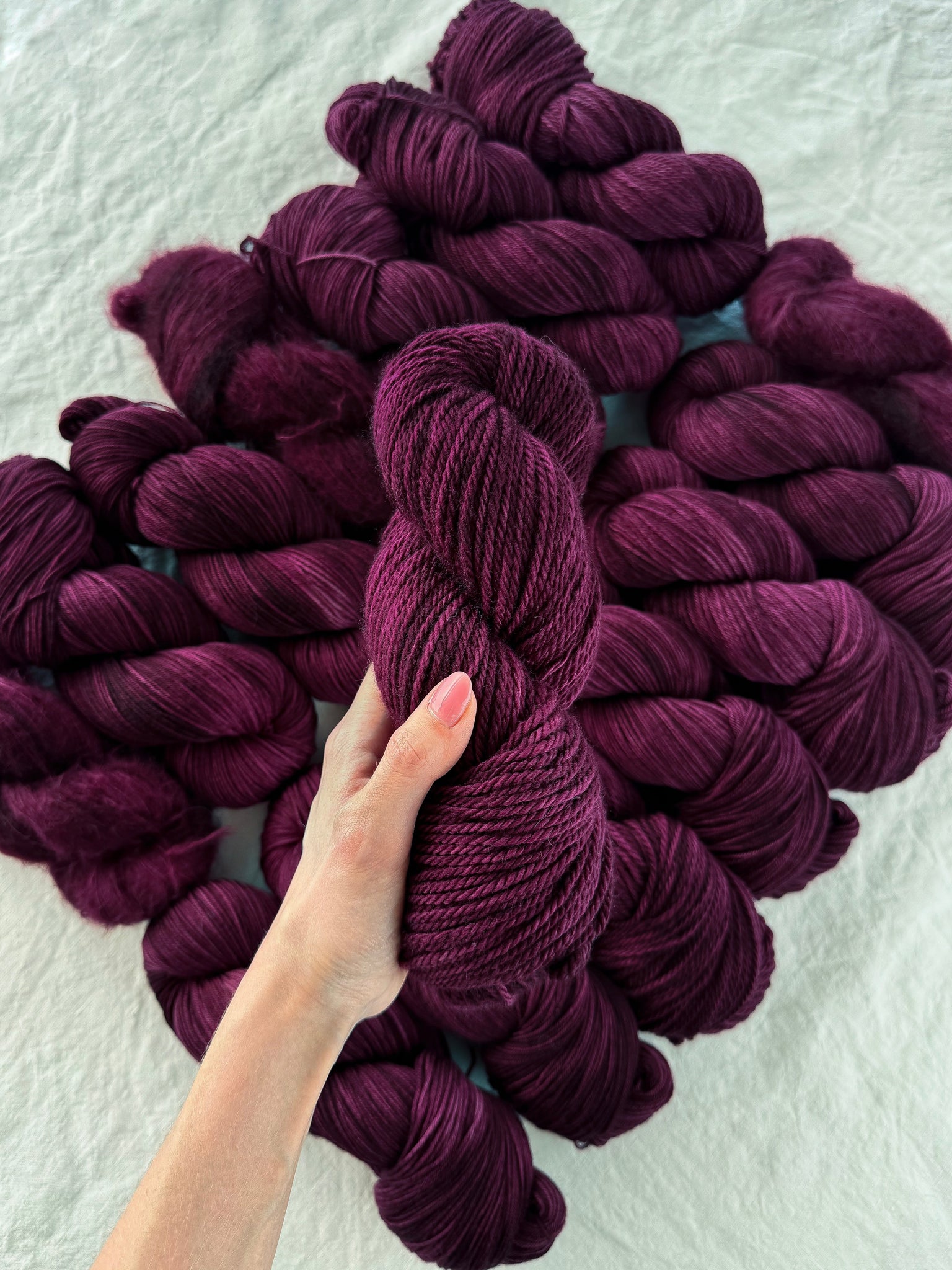 Sangria - NSW /// Pre - Order - Ruby and Roses Yarn - Hand Dyed Yarn