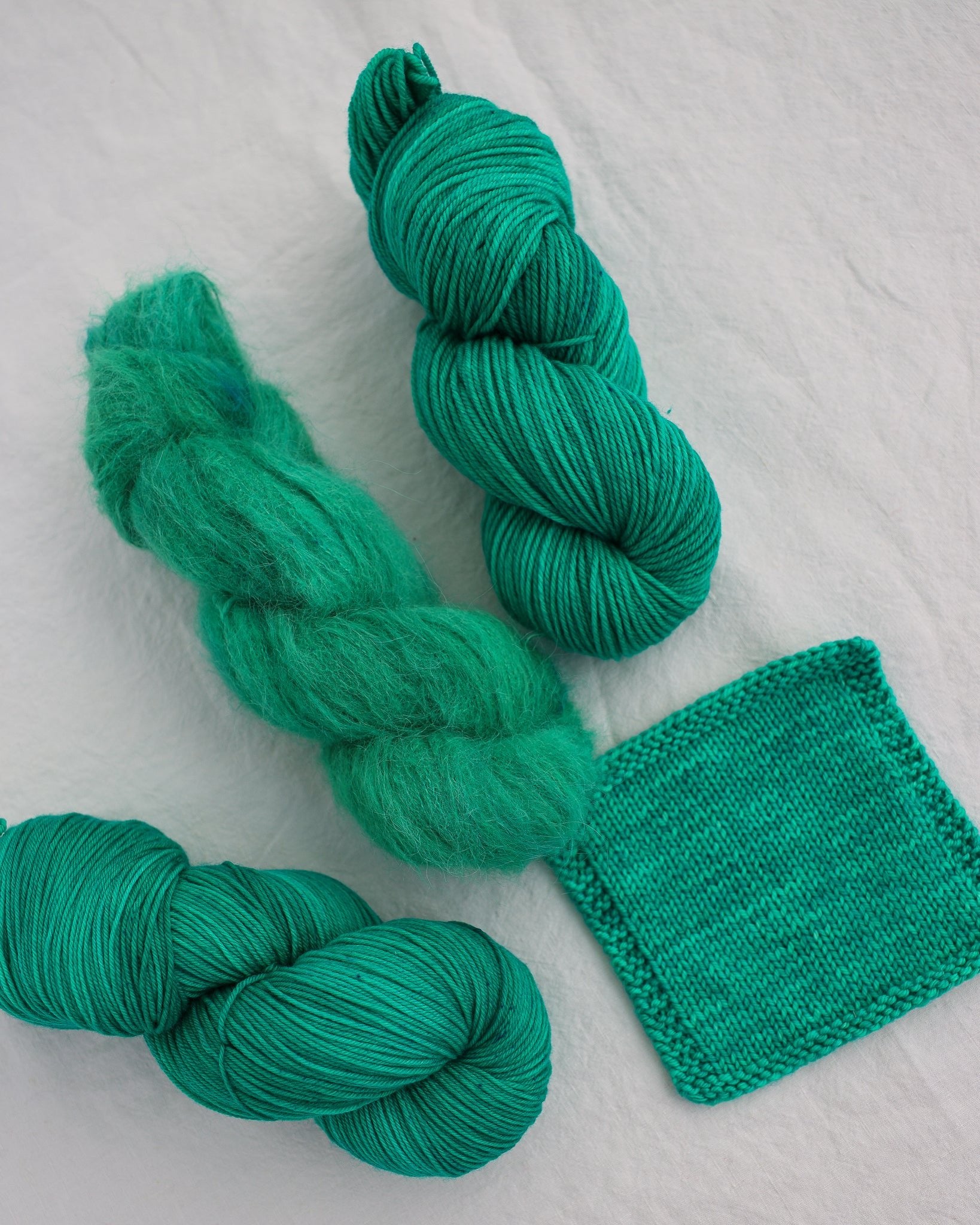 Sapphire Tower - Ruby and Roses Yarn - Hand Dyed Yarn