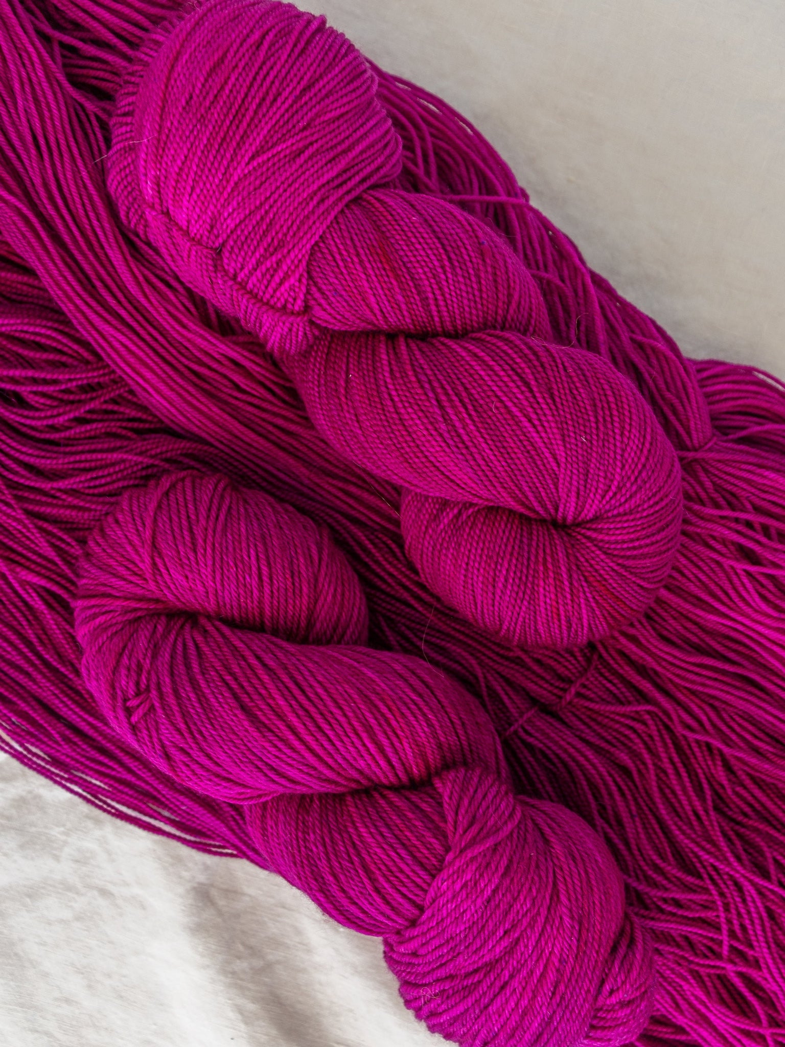 Snapdragon - Ruby and Roses Yarn - Hand Dyed Yarn