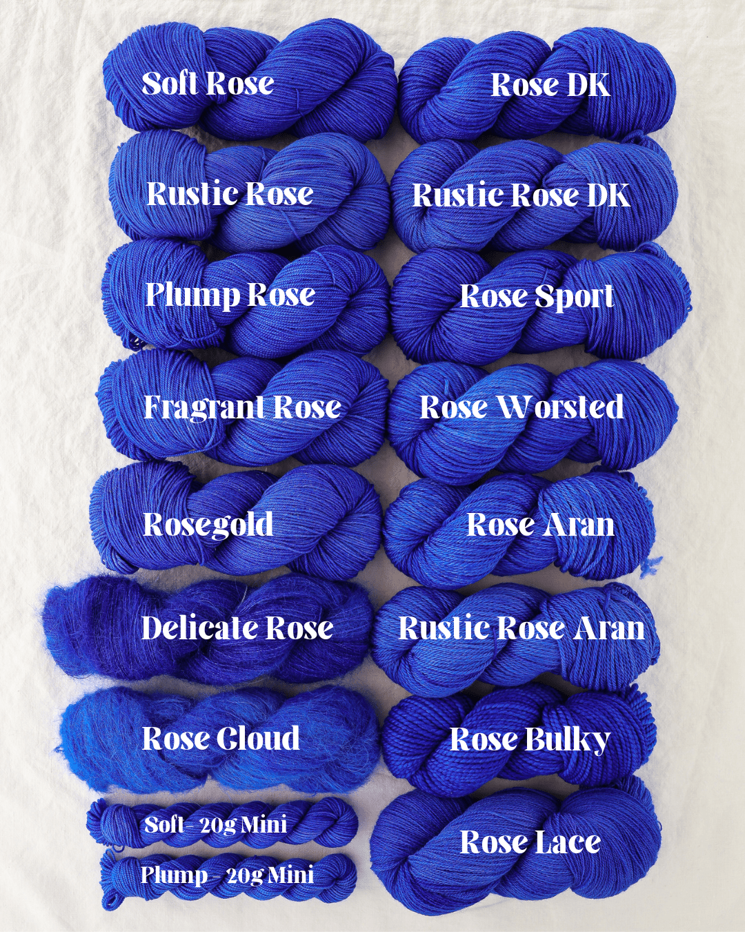 Socialite - Ruby and Roses Yarn - Hand Dyed Yarn