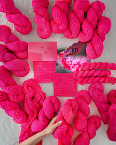 Spitfire - Ruby and Roses Yarn - Hand Dyed Yarn