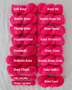 Spitfire - Ruby and Roses Yarn - Hand Dyed Yarn
