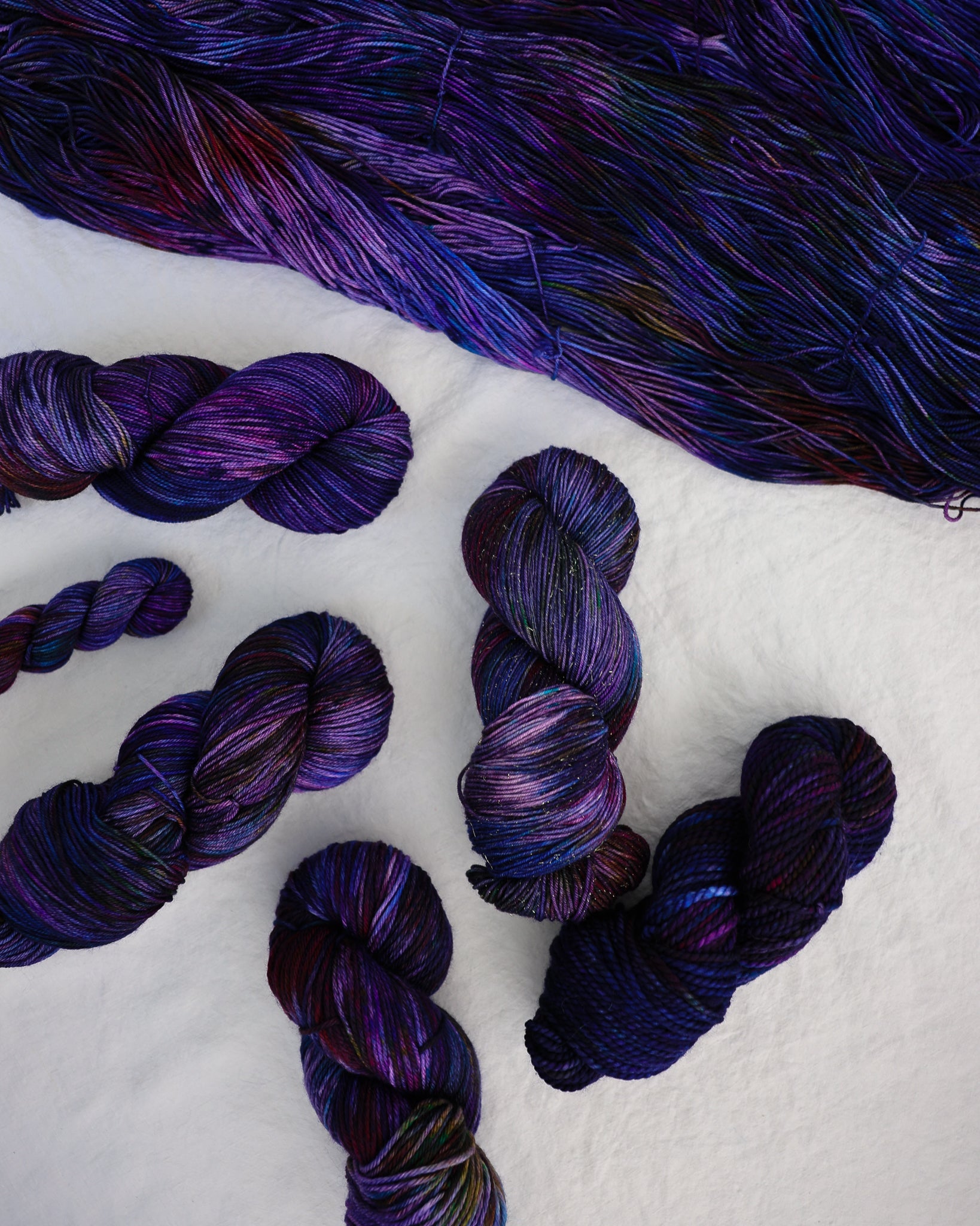 Stormy Shore - Ruby and Roses Yarn - Hand Dyed Yarn