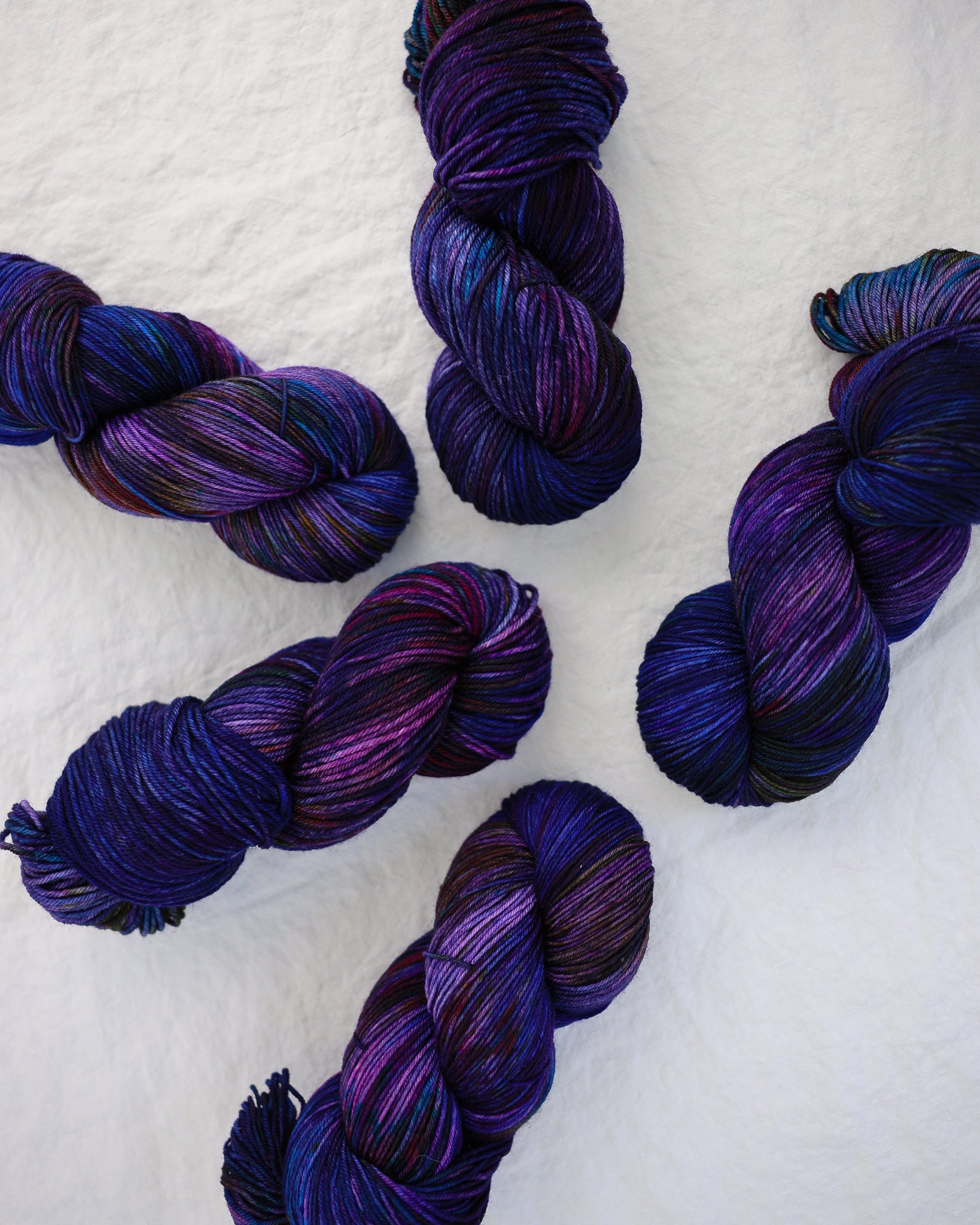 Stormy Shore - Ruby and Roses Yarn - Hand Dyed Yarn