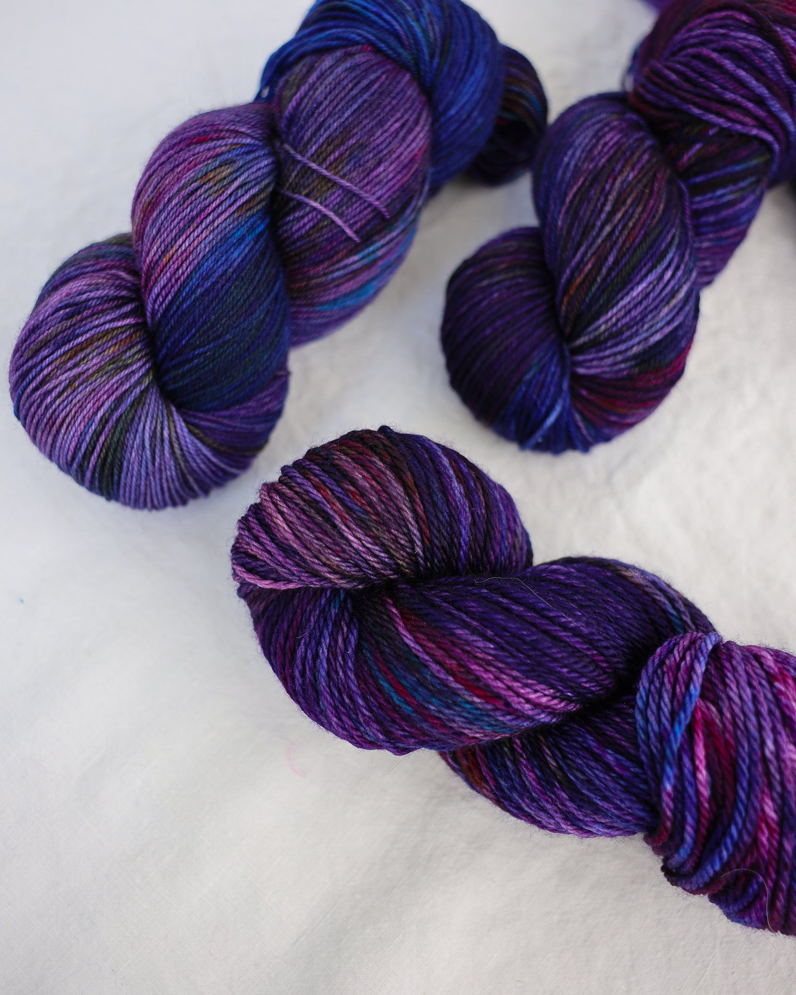 Stormy Shore - Ruby and Roses Yarn - Hand Dyed Yarn