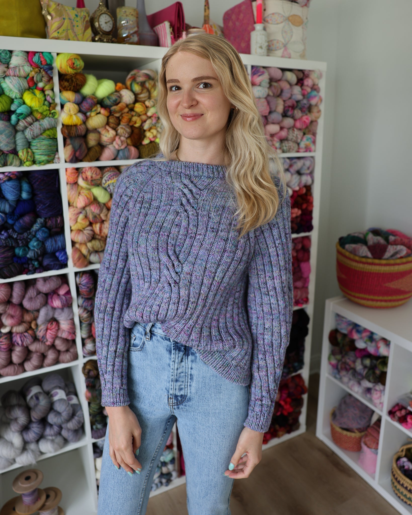 Storyteller - Ruby and Roses Yarn - Hand Dyed Yarn