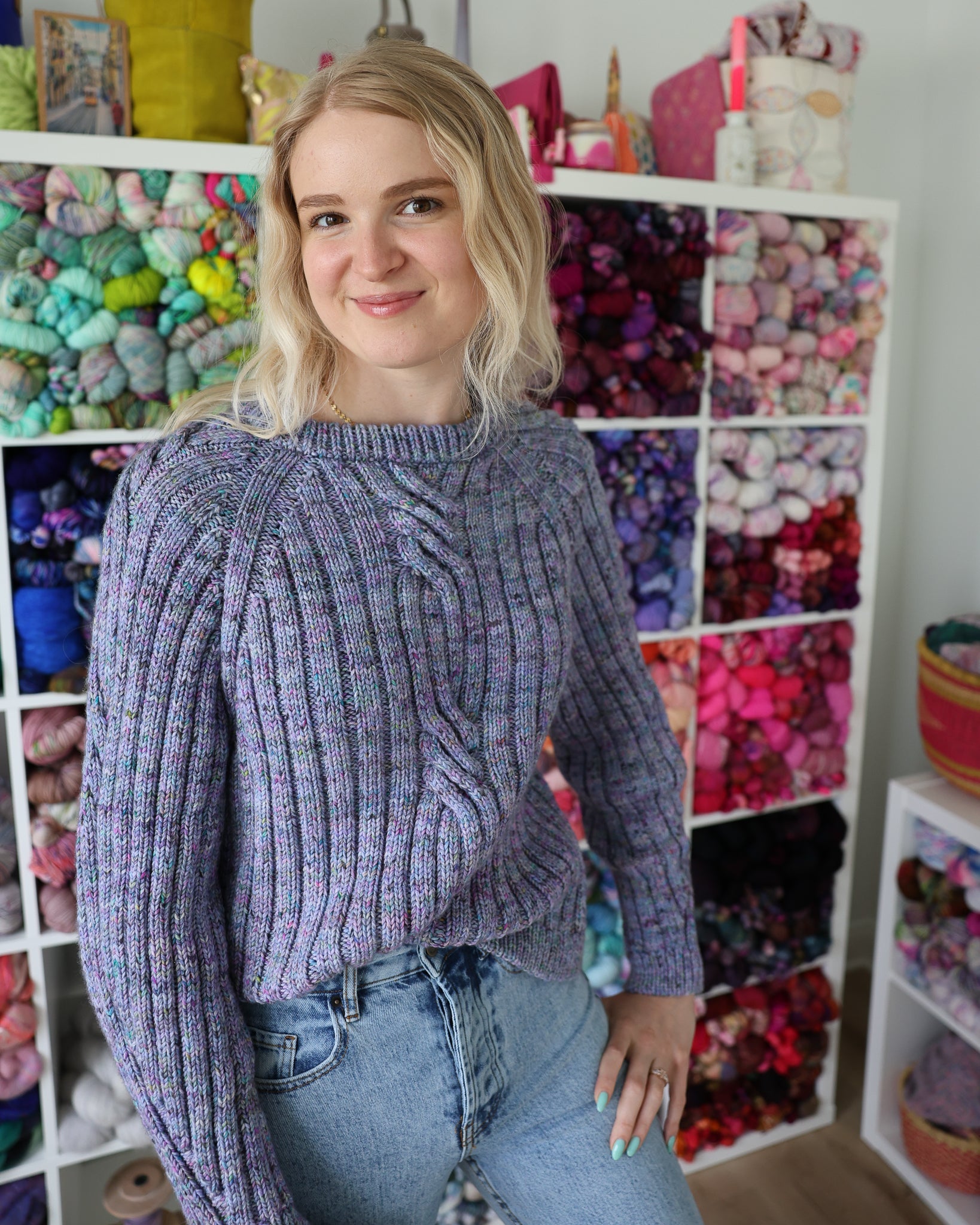 Storyteller - Ruby and Roses Yarn - Hand Dyed Yarn