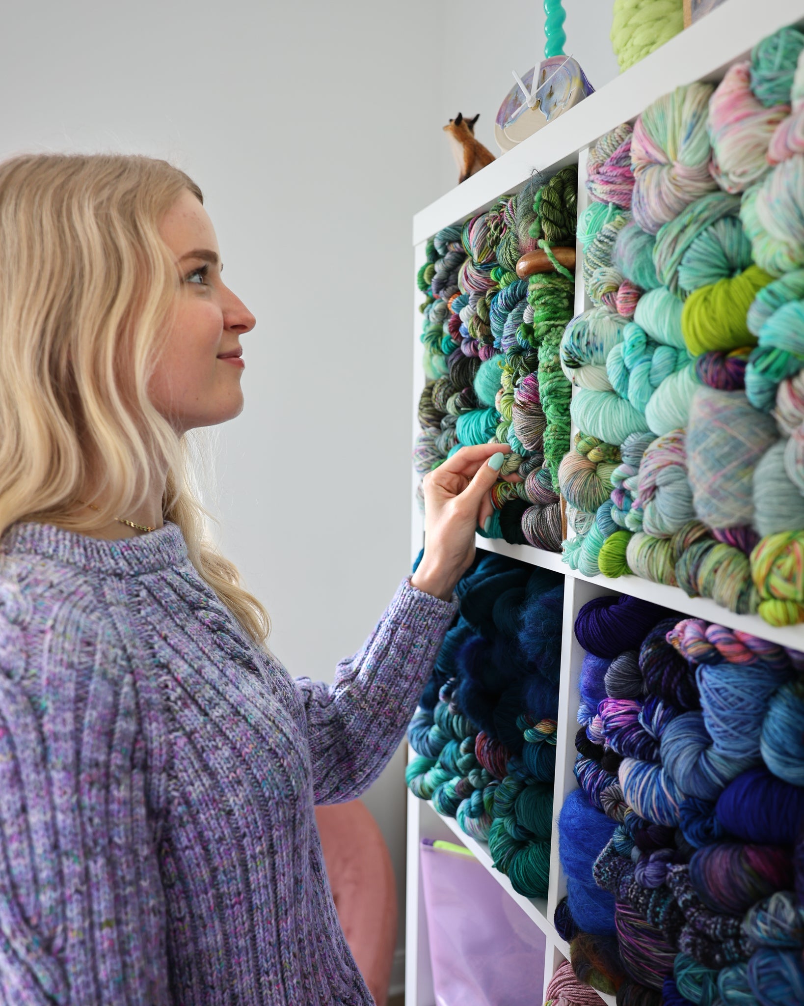 Storyteller - Ruby and Roses Yarn - Hand Dyed Yarn