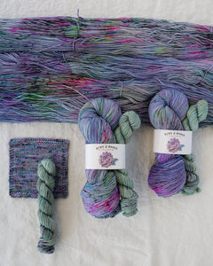Storyteller - Sock Set - Ruby and Roses Yarn - Hand Dyed Yarn