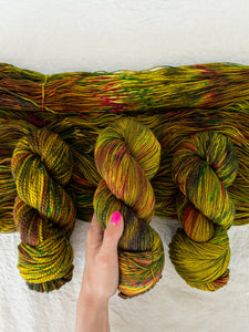 Succulent - Ruby and Roses Yarn - Hand Dyed Yarn