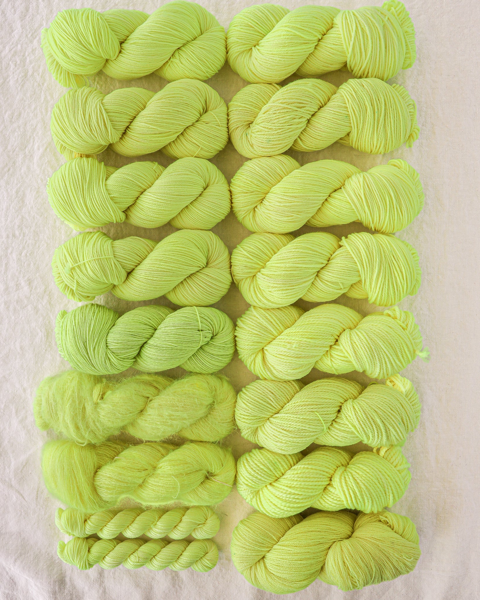 Sunshine - Ruby and Roses Yarn - Hand Dyed Yarn