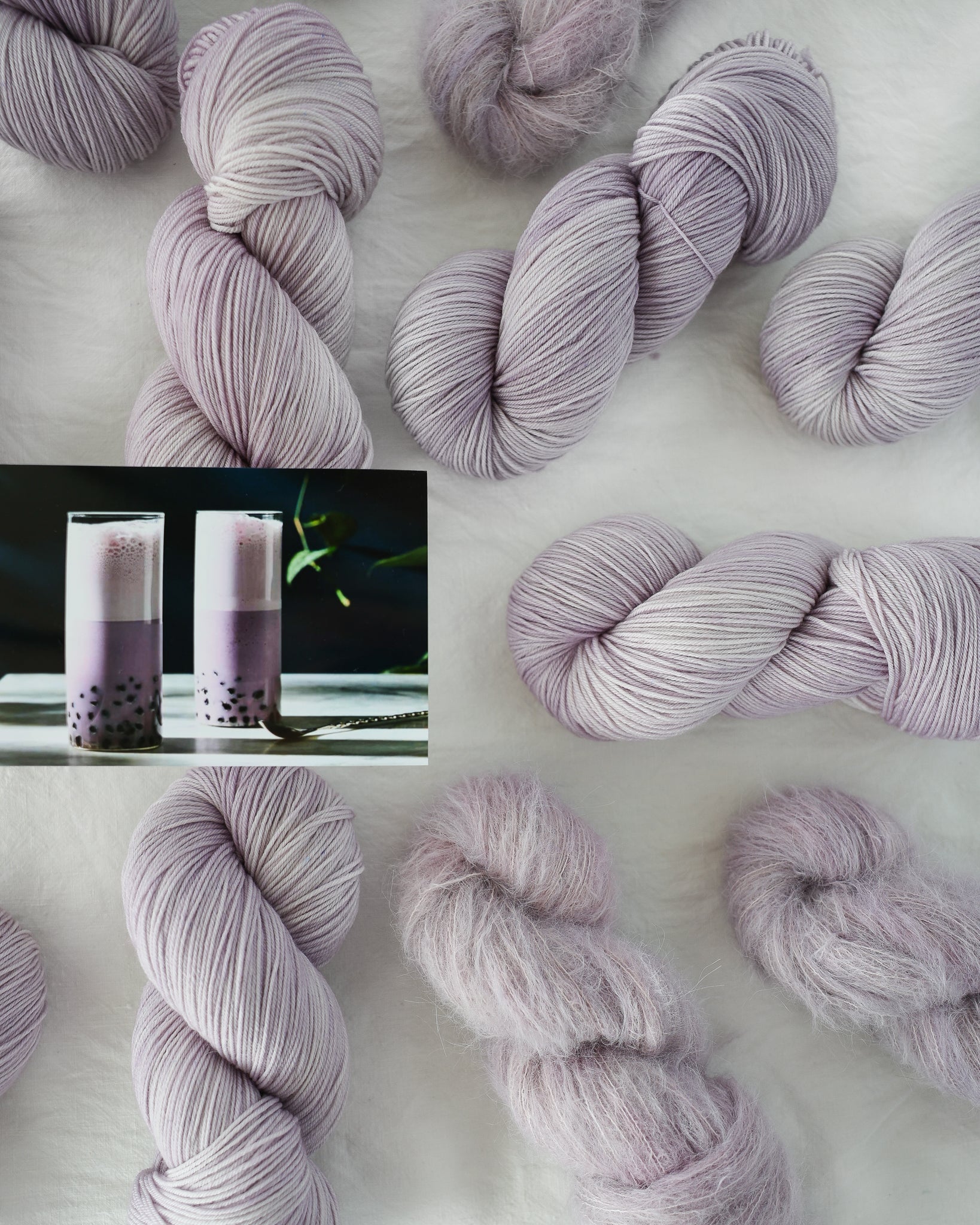 Taro - Exclusive Pre - order - Ruby and Roses Yarn - Hand Dyed Yarn