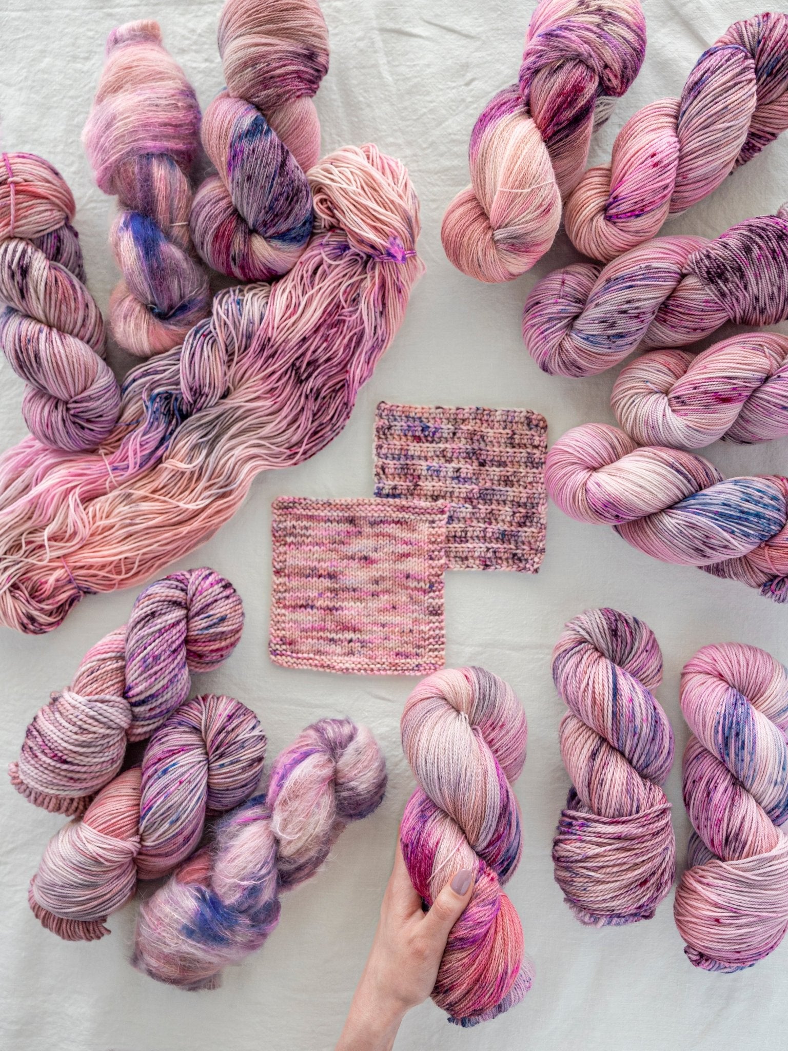 the business of life - Ruby and Roses Yarn - Hand Dyed Yarn