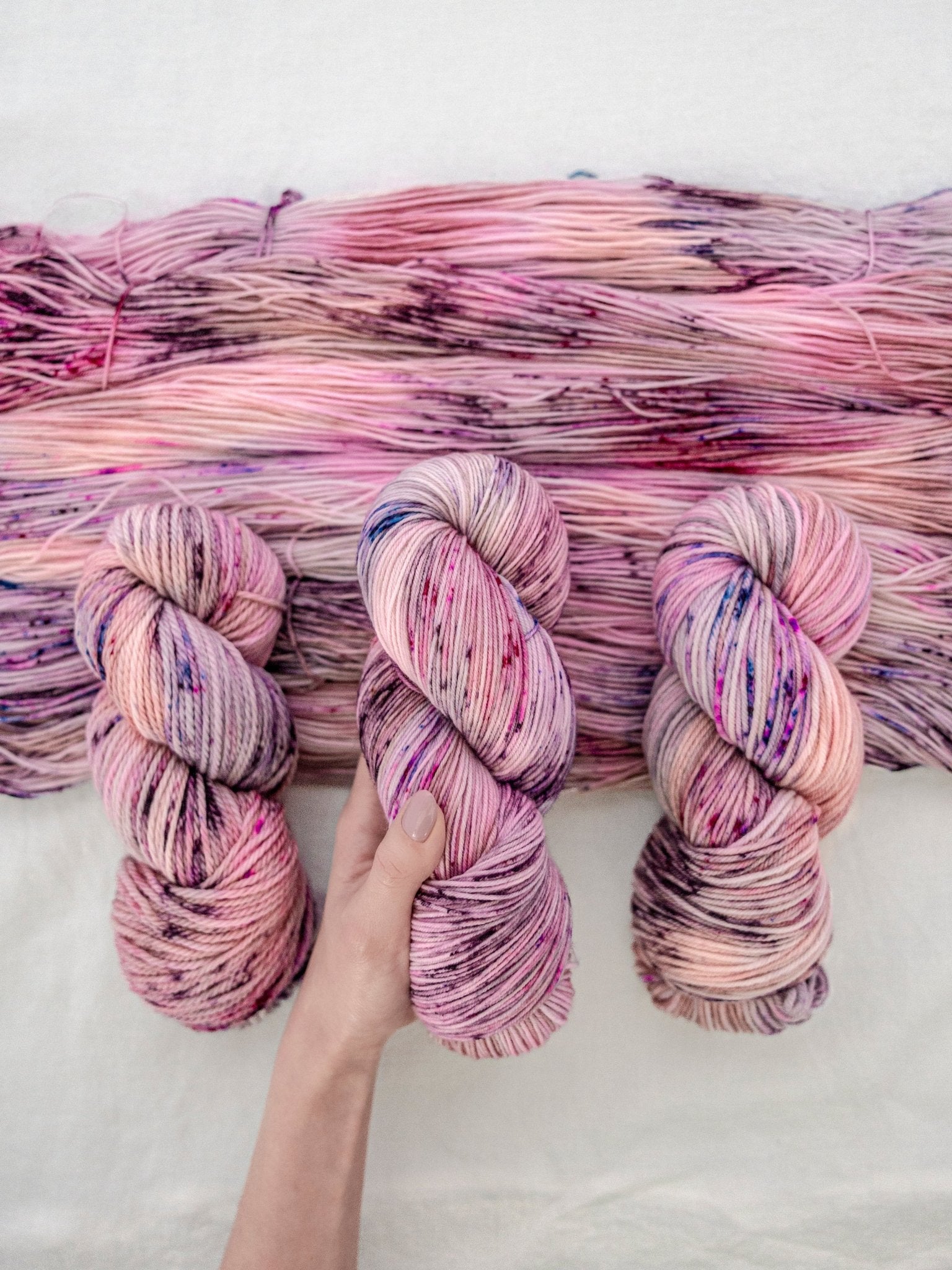 the business of life - Ruby and Roses Yarn - Hand Dyed Yarn