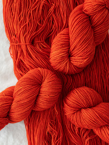 Troika - Ruby and Roses Yarn - Hand Dyed Yarn