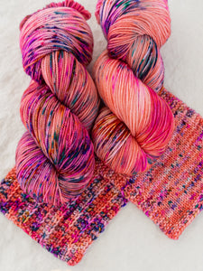 Tulip Fields - Ruby and Roses Yarn - Hand Dyed Yarn