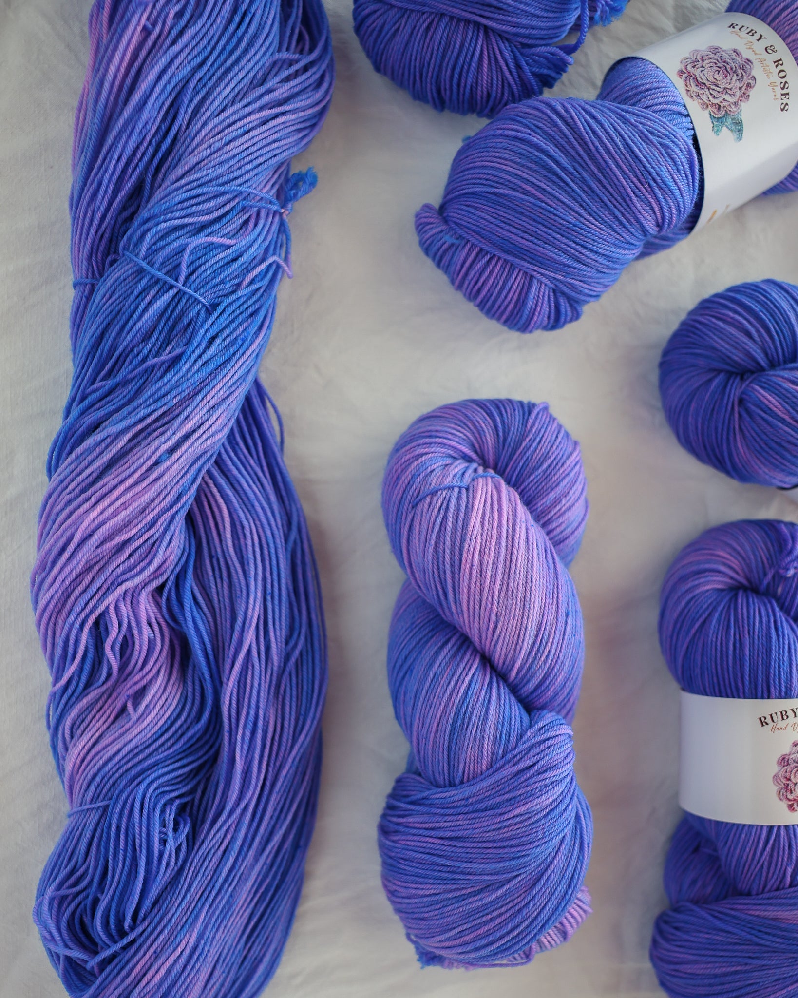 Ruby And Roses Hand Dyed Artistic Yarns - Ruby and Roses Yarn