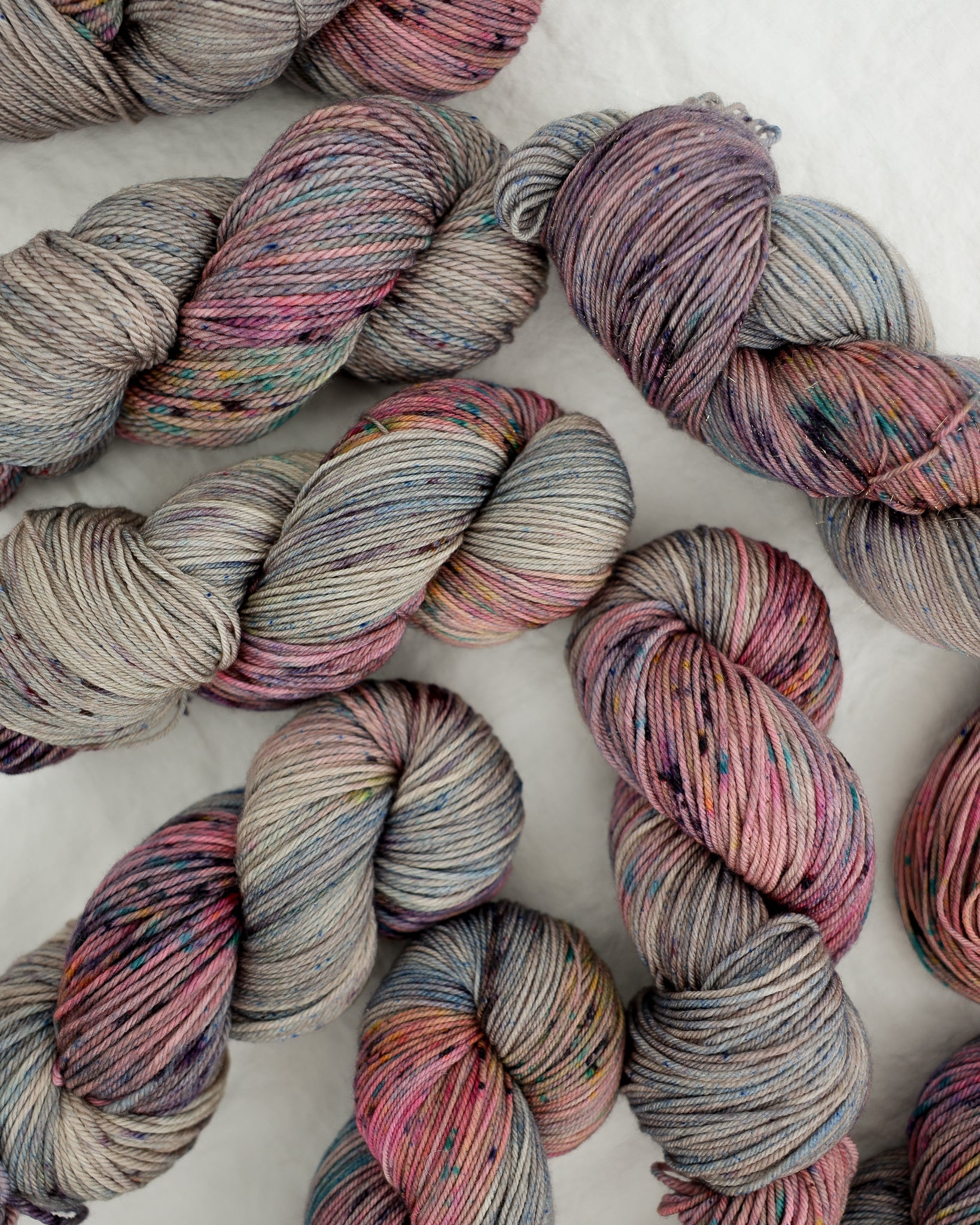 View Between Villages - Ruby and Roses Yarn - Hand Dyed Yarn