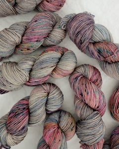 View Between Villages - Ruby and Roses Yarn - Hand Dyed Yarn
