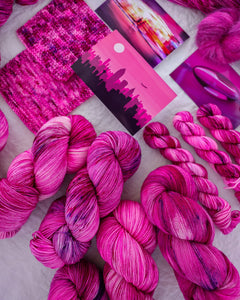 Wanderlust - Ruby and Roses Yarn - Hand Dyed Yarn